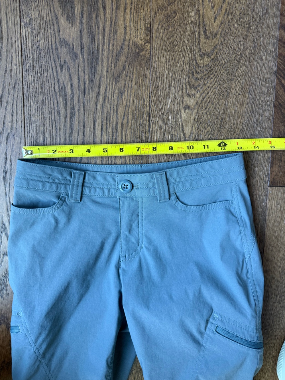 Eddie Bauer Women’s or Girl’s First Ascent Gray Blue Quick Dry Cargo Pants, 0 - Picture 7 of 11
